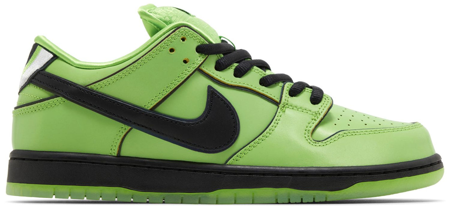 The Powerpuff Girls x Nike Dunk Low Pro SB QS 'Buttercup'