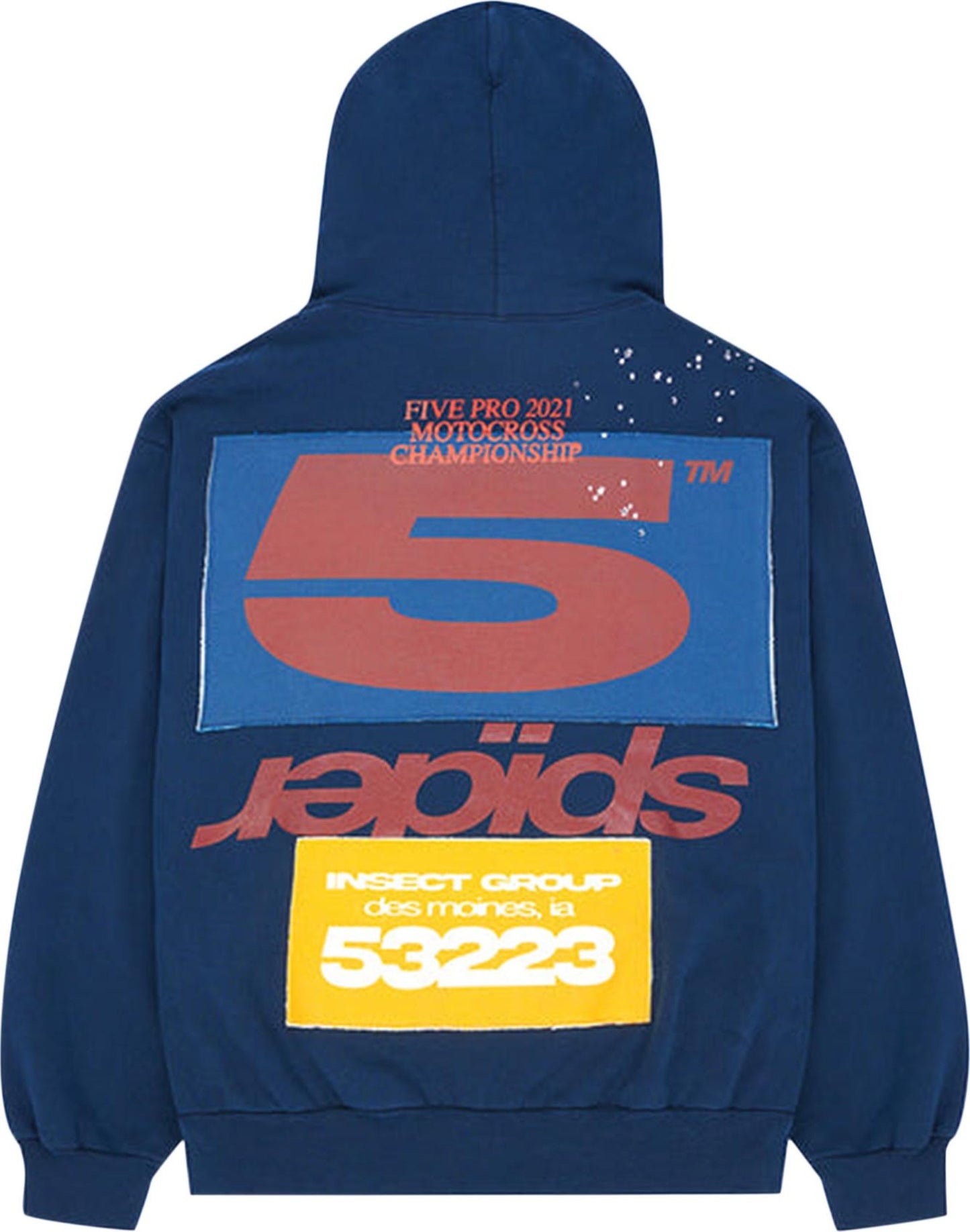 Sp5der Adult Hoodie 'Navy'