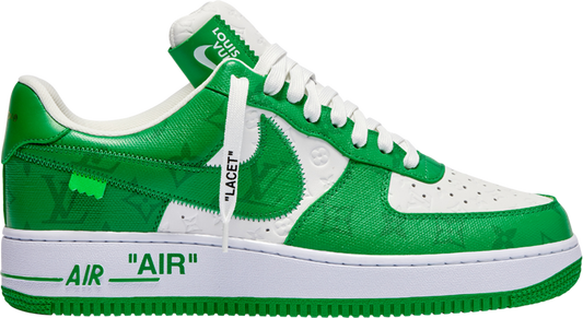 Louis Vuitton x Air Force 1 Low 'White Gym Green'