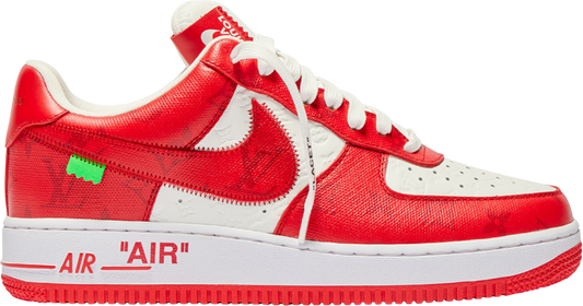 Louis Vuitton x Air Force 1 Low 'White Comet Red'