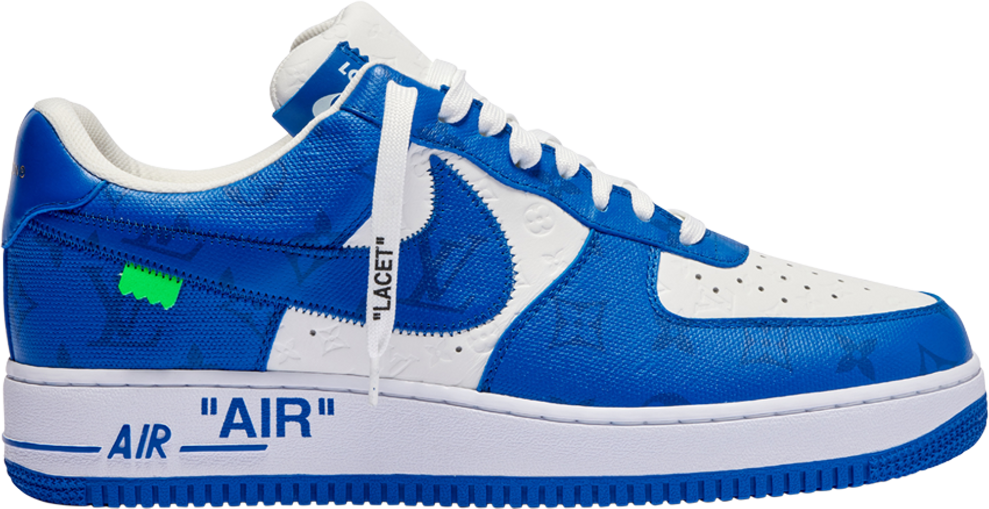 Louis Vuitton x Air Force 1 Low 'White Team Royal' â Uacop