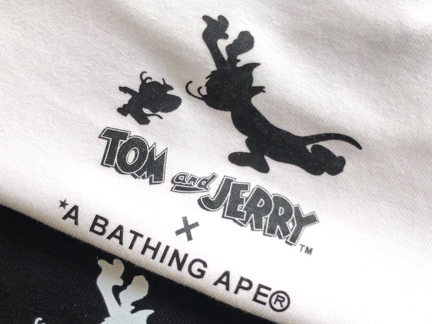 Bathing Ape Bape Tee tom and jerry 158 Hk271211