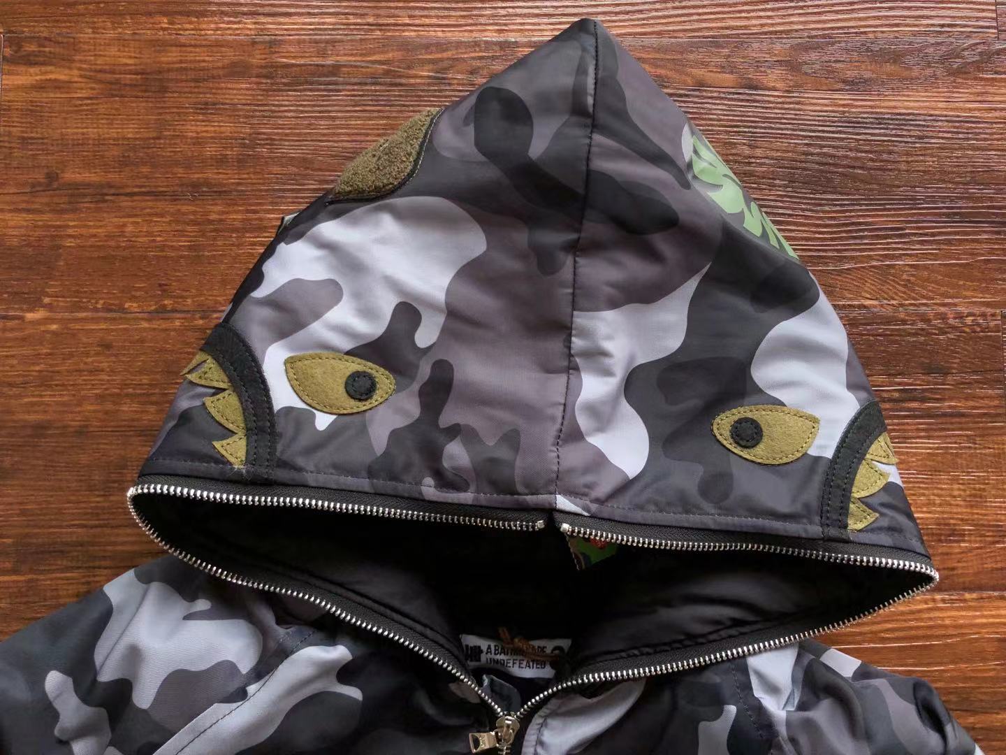 Bape hoodie full zip cotton-padded HY-2111812