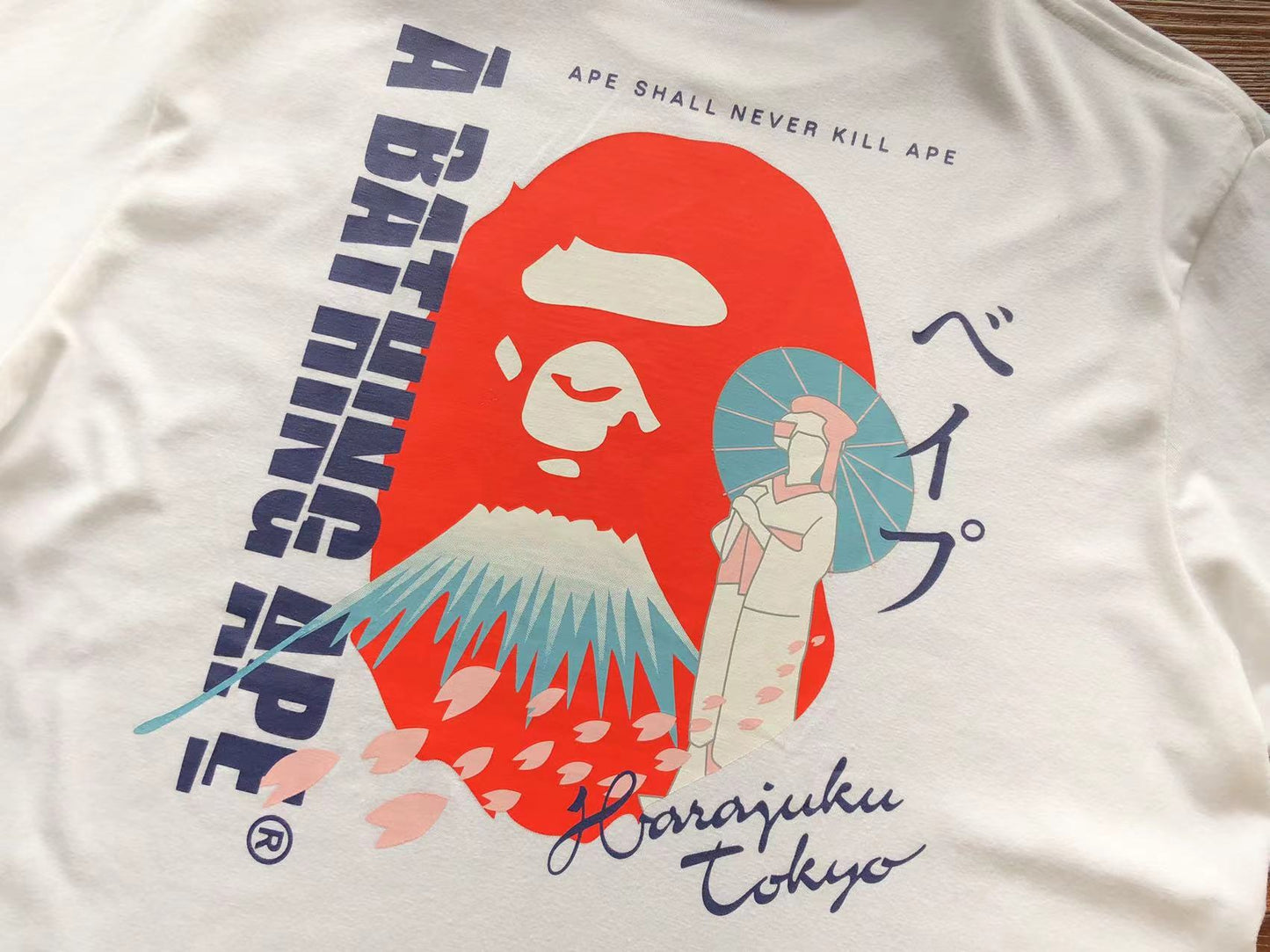 Bathing Ape Bape Tee 143 Hk676627993583