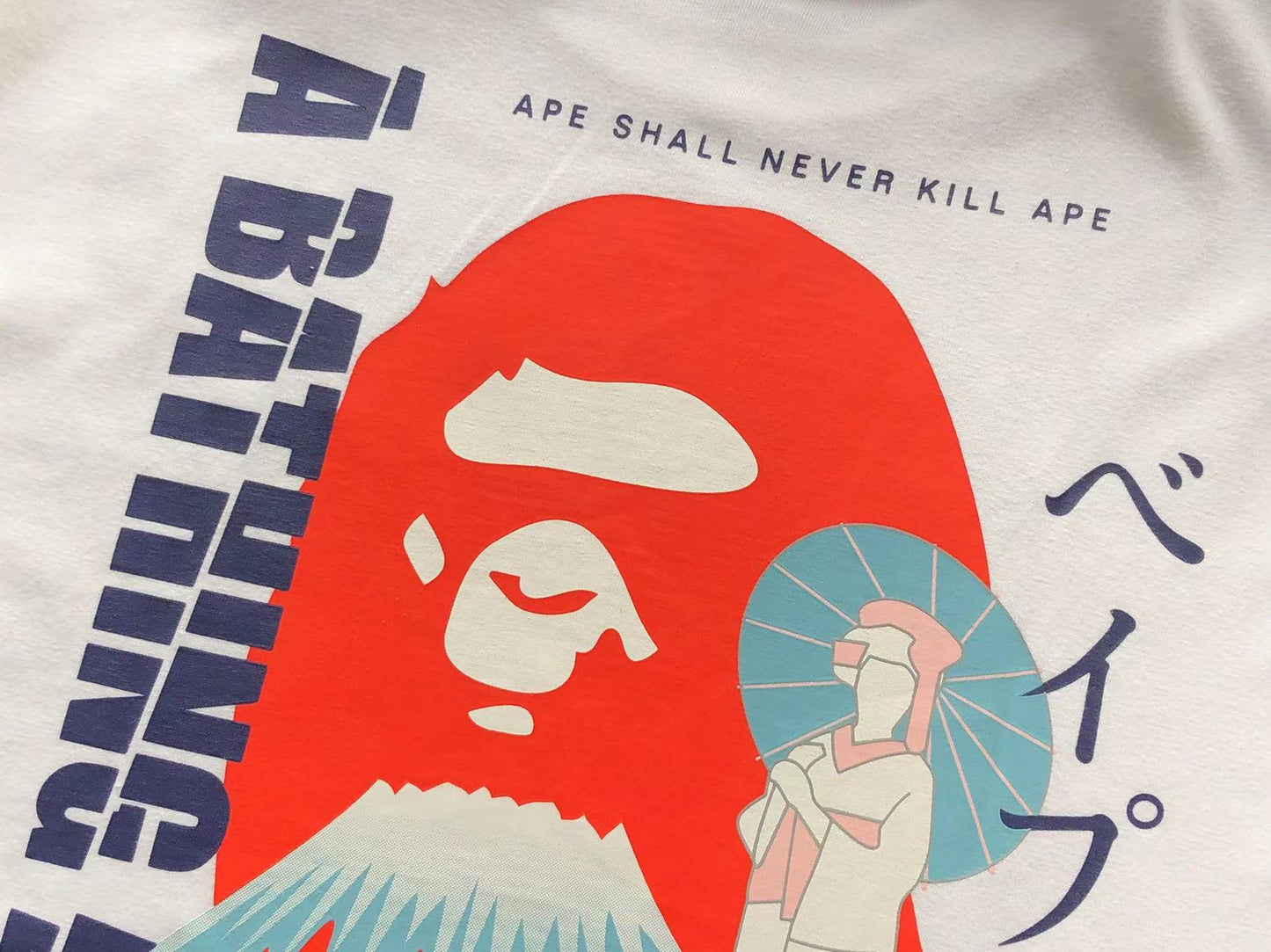 Bathing Ape Bape Tee 143 Hk676627993583