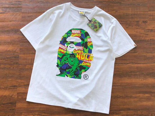 Bathing Ape Bape Tee Marvel Hulk 202 Hk471963