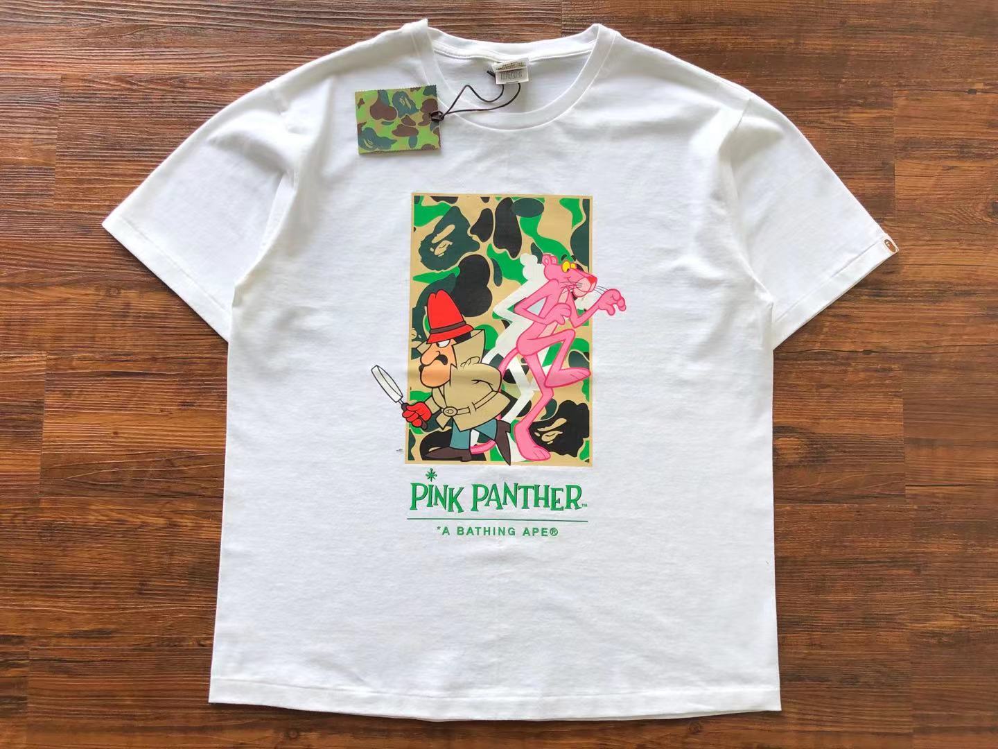 Bathing Ape Bape Tee pink panther 171 Hk472861