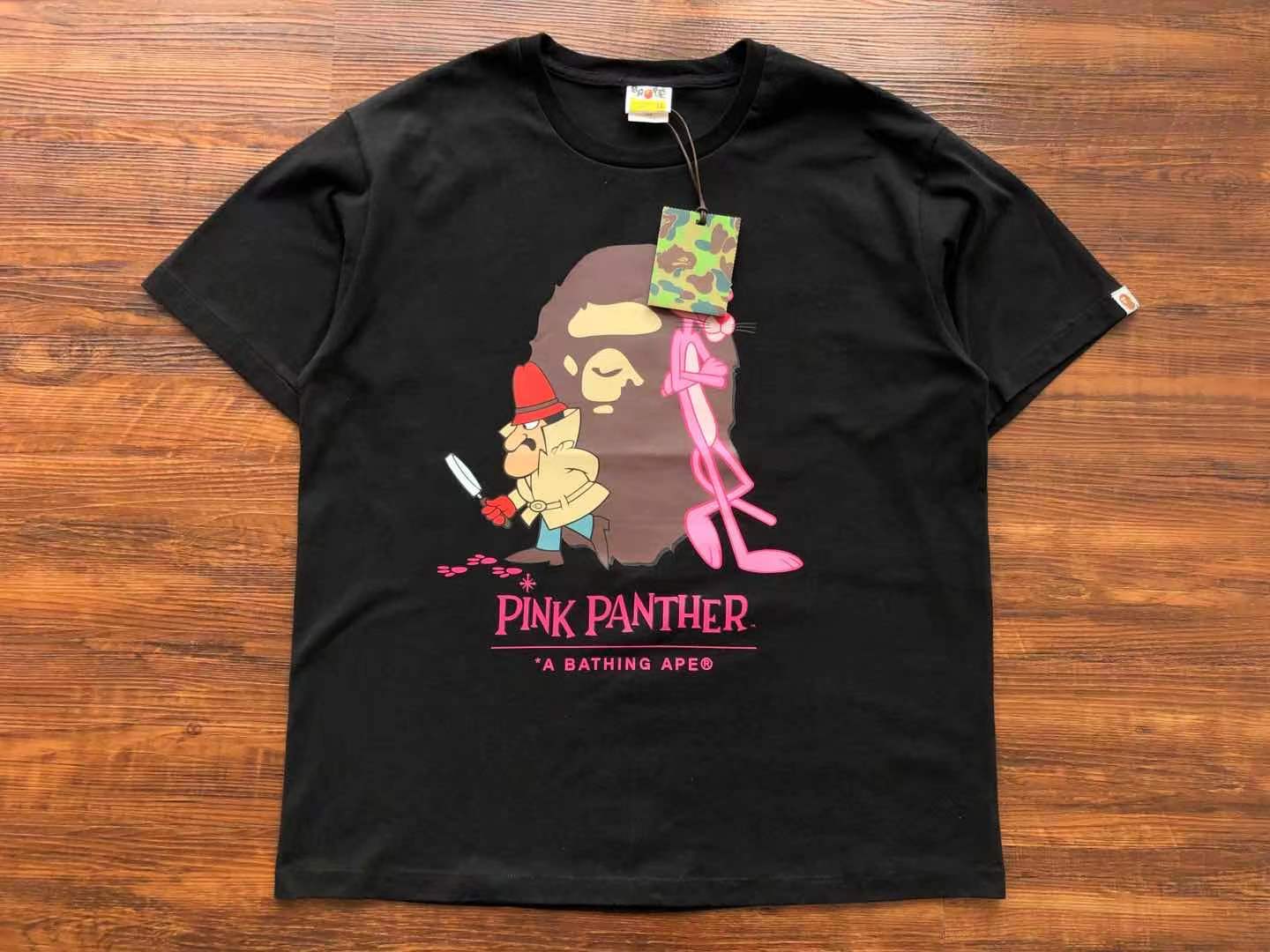 Bathing Ape Bape Tee pink panther 170 Hk472862