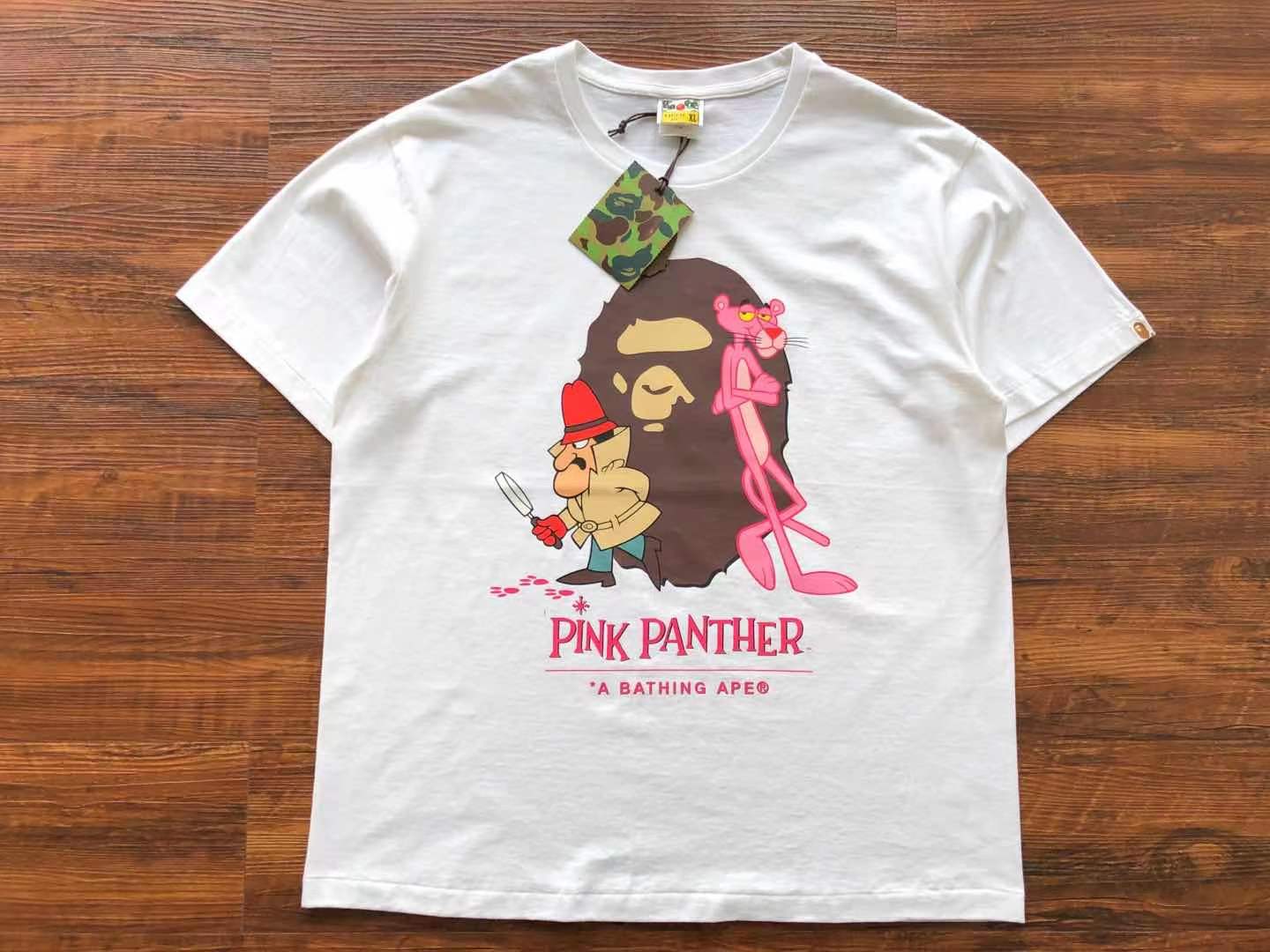 Bathing Ape Bape Tee pink panther 170 Hk472862