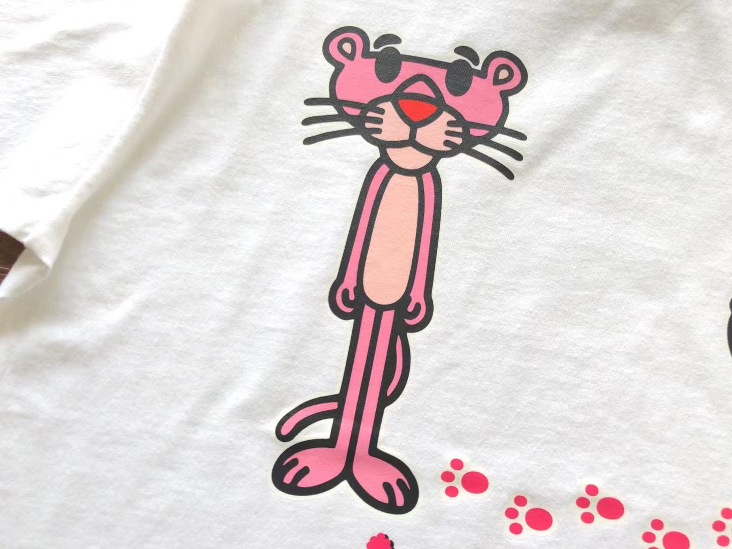 Bathing Ape Bape Tee pink panther 213 Hk472968