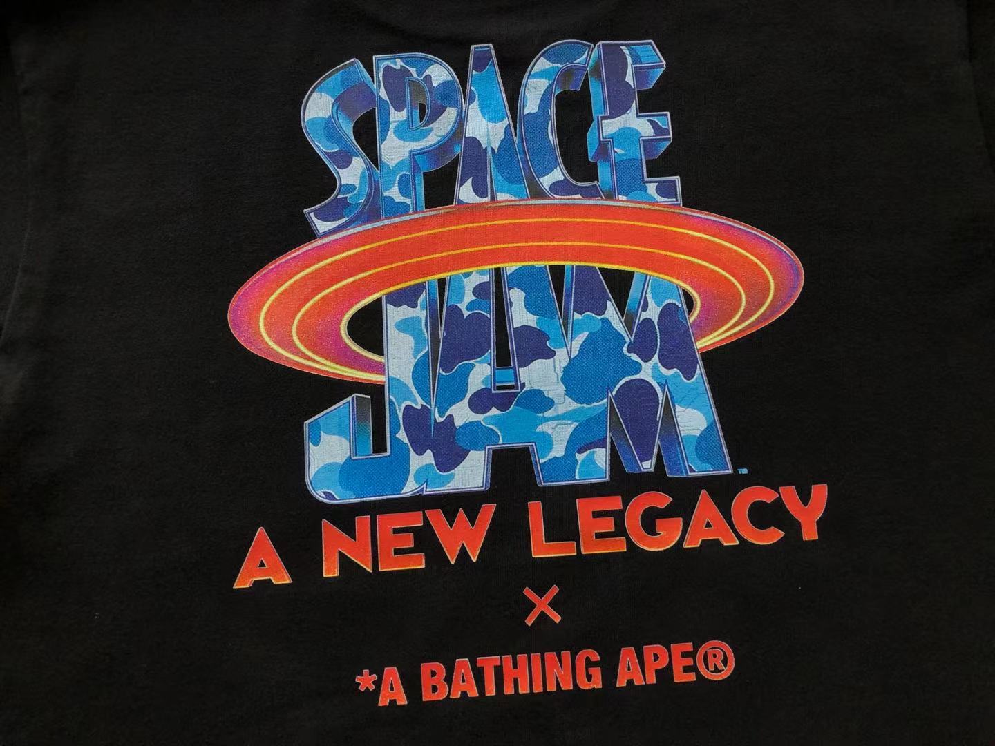 Bathing Ape Bape Tee tune squad 222 Hk472975