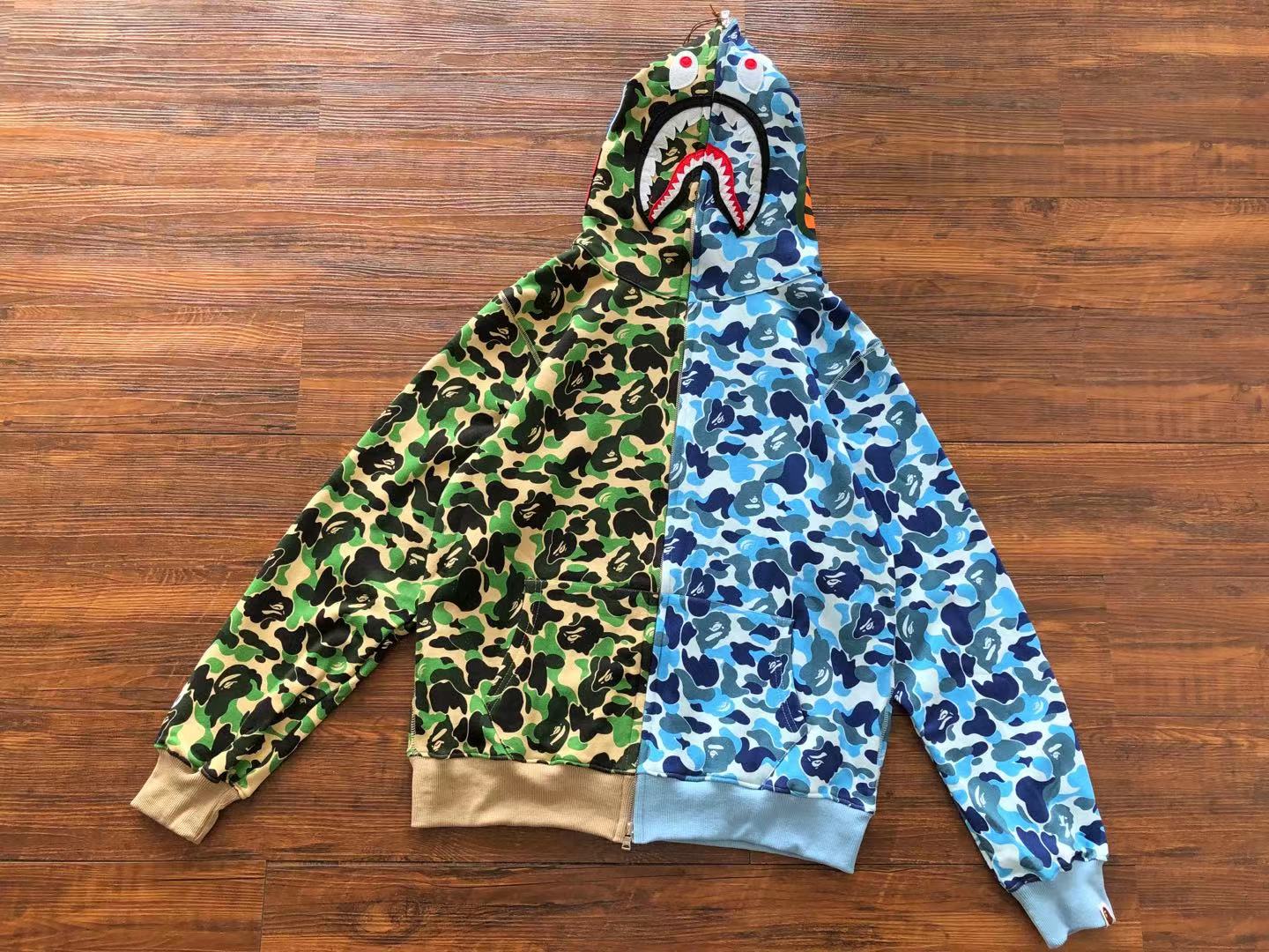 Bape hoodie full zip HY-480364