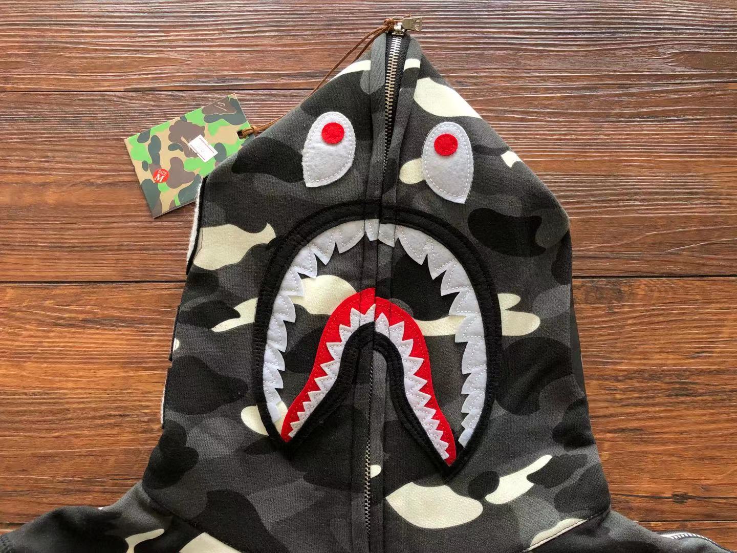 Bape hoodie full zip HY-480432-1