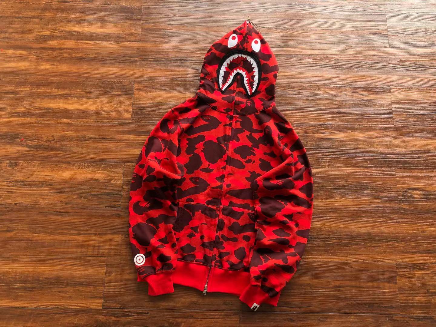 Bape hoodie full zip HY-480431-4