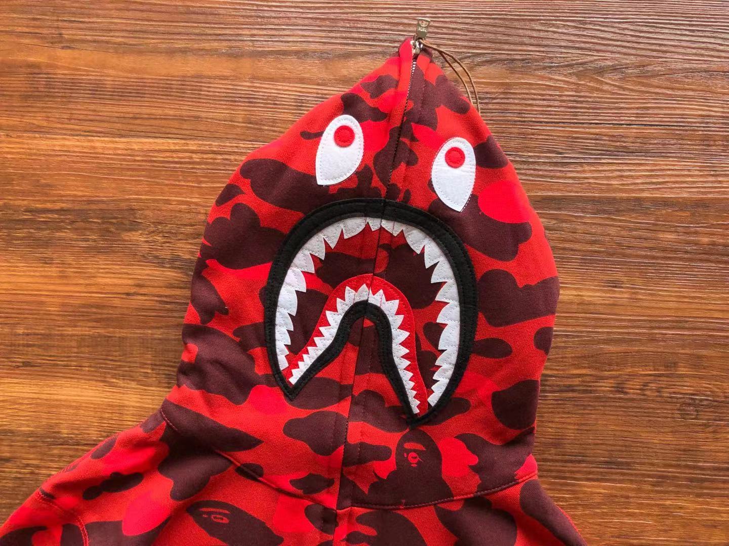 Bape hoodie full zip HY-480431-4