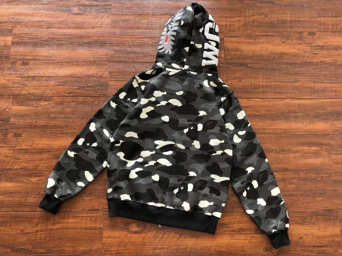 Bape hoodie full zip HY-480432-1