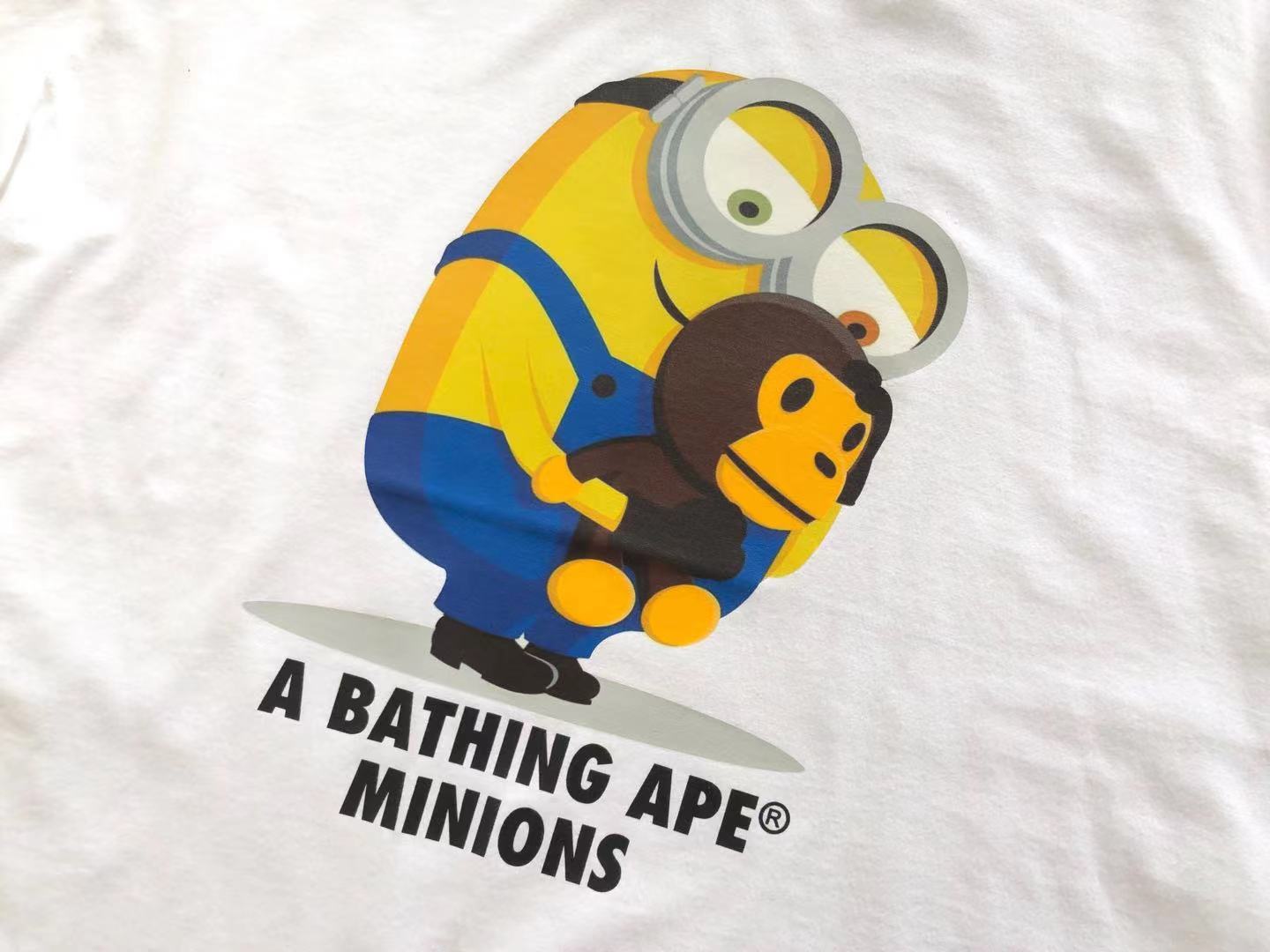 Bathing Ape Bape Tee Minions 222 Hk480768