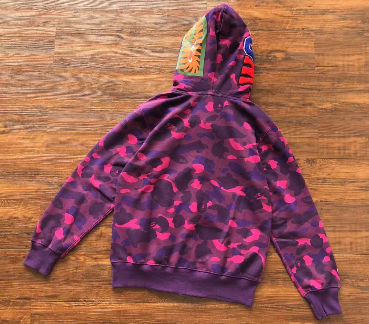Bape hoodie full zip double hood HY-482603-1