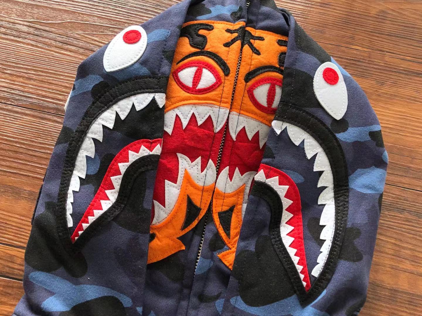 Bape hoodie full zip double hood HY-482603-2