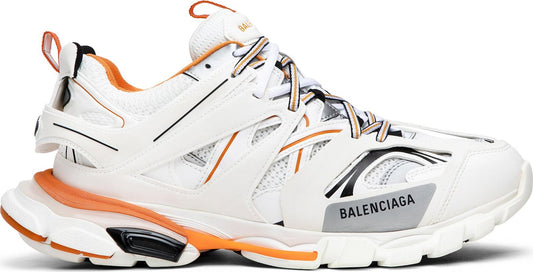 Balenciaga Non-Led Track Sneaker 'White Orange'