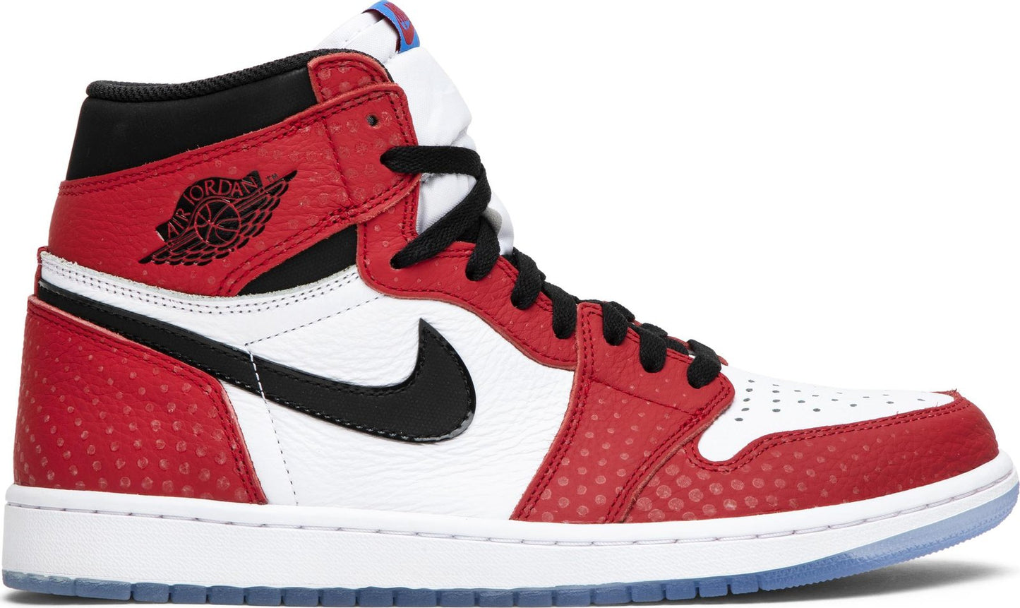 Air Jordan 1 Retro High OG 'Spider-Man Origin Story' 555088-602