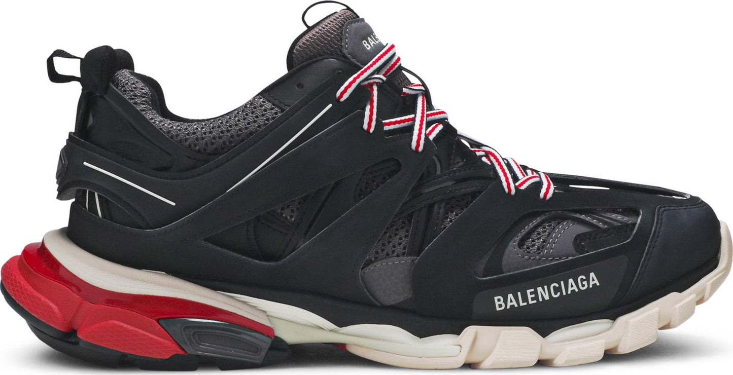Balenciaga Track Non-Led Trainer 'Black Red'
