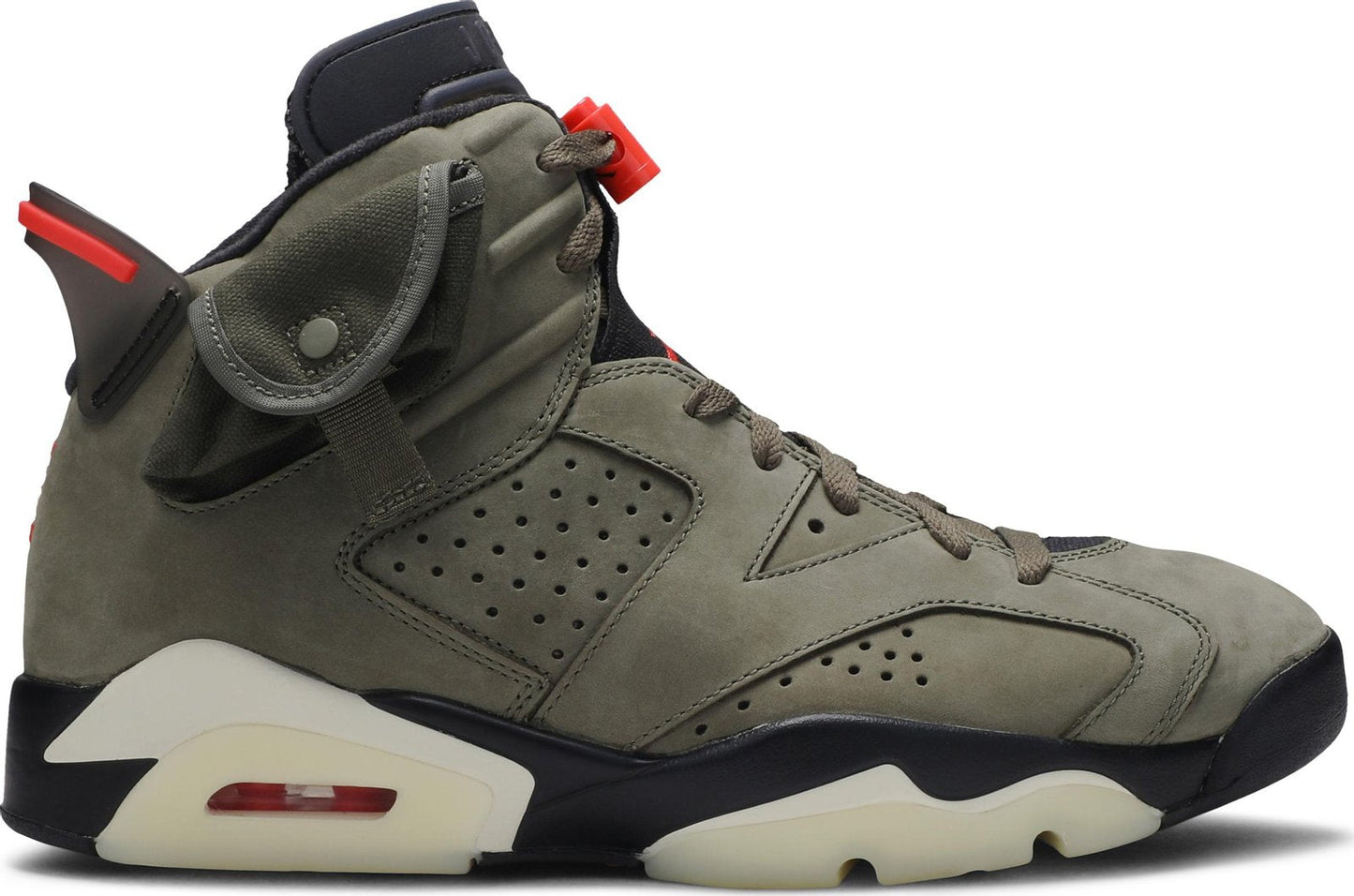 Travis Scott x Air Jordan 6 Retro 'Olive' CN1084 200
