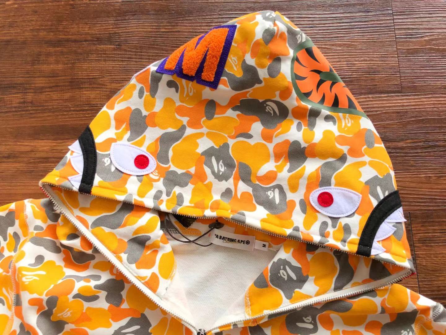 Bape hoodie full zip HY-452644-3