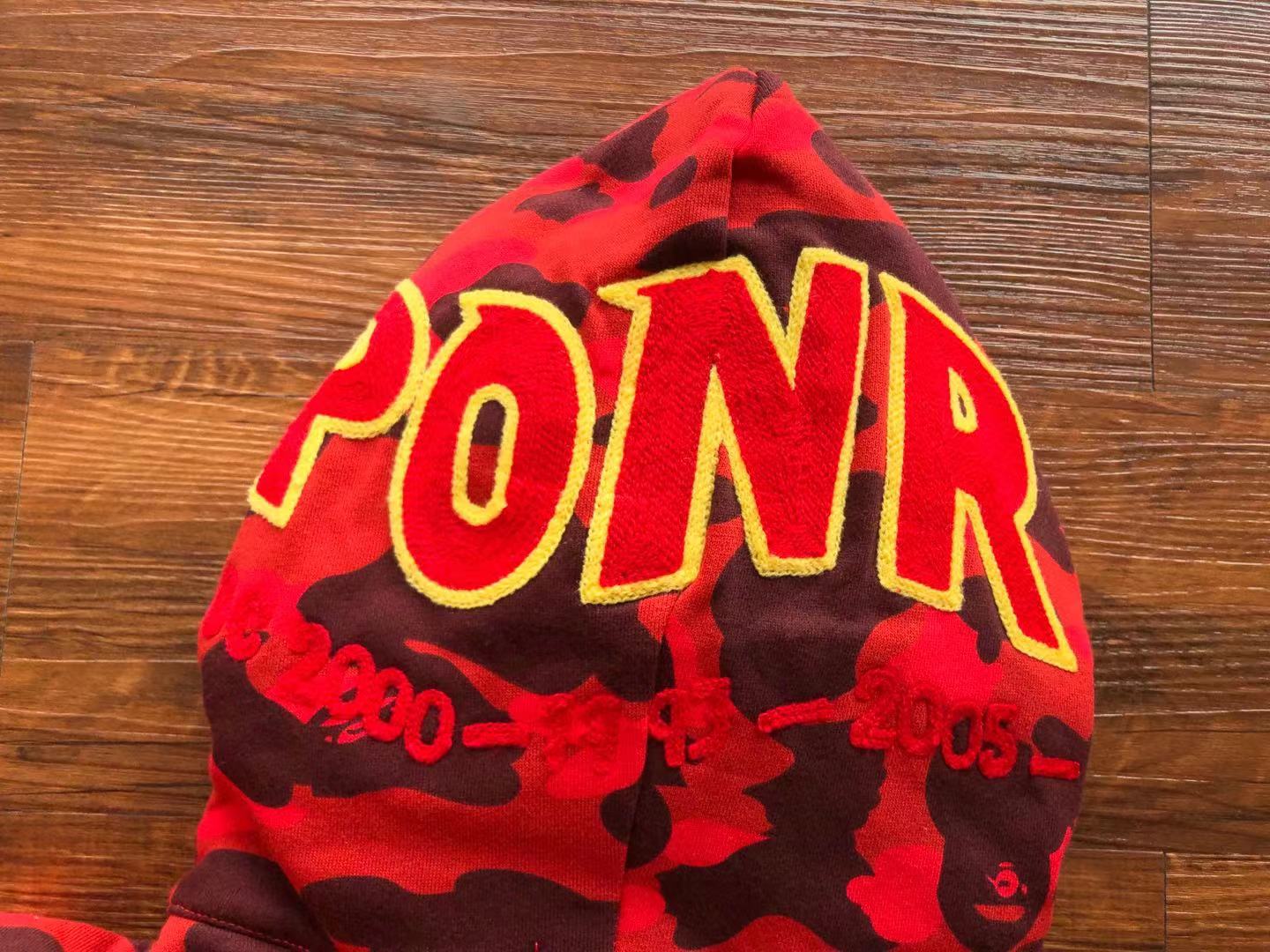 Bape hoodie full zip HY-480431-4
