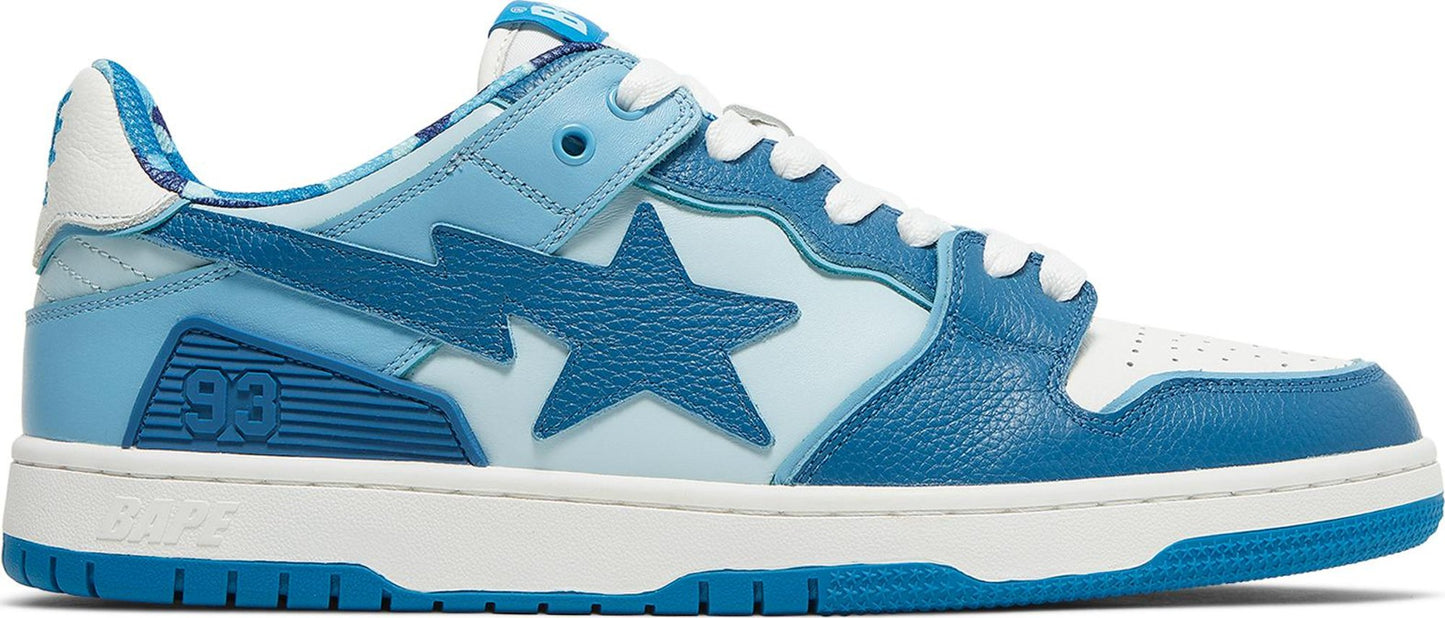 A Bathing Ape Sk8 Sta 'ABC Camo - Blue'