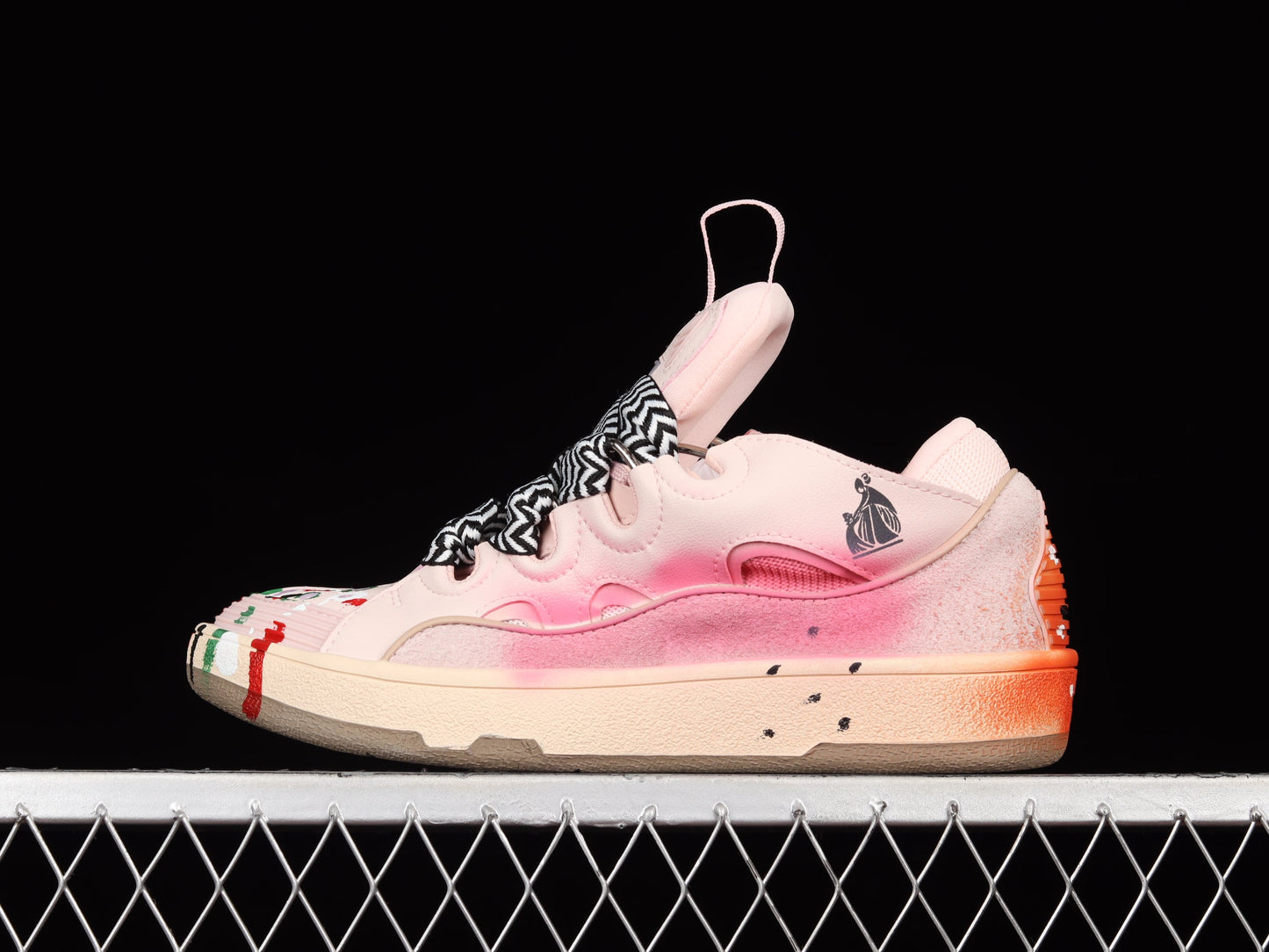 Lanvin Curb Gallery Dept. Pale Pink Multi