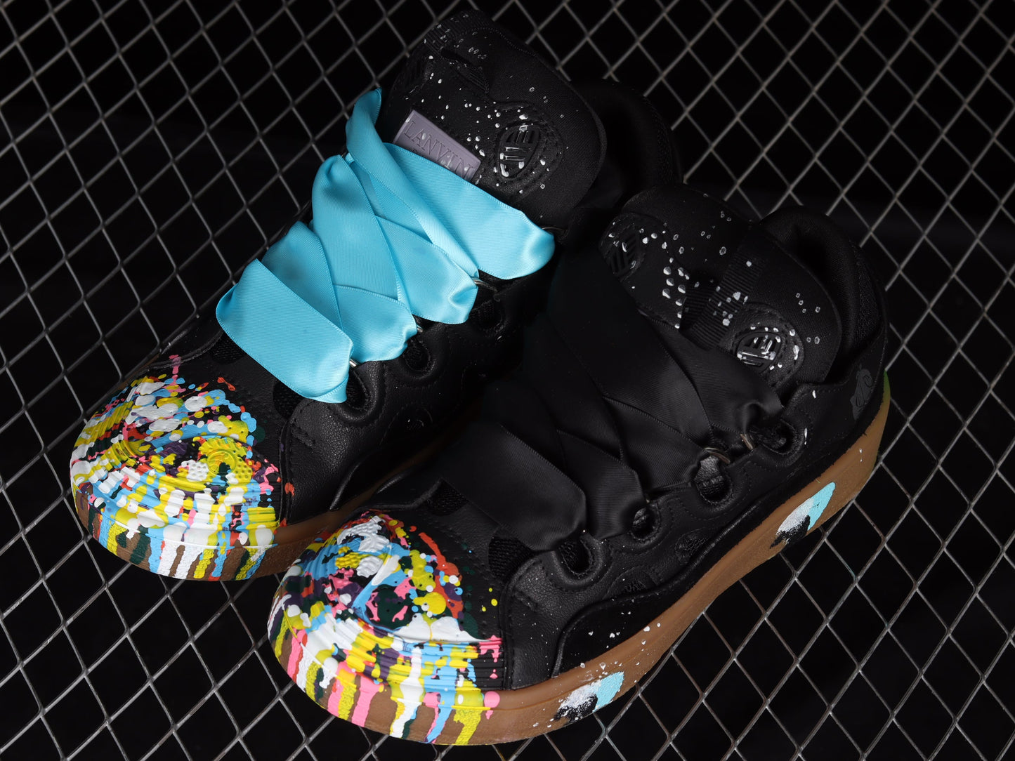 Lanvin Curb 'Paint Drip - Black'