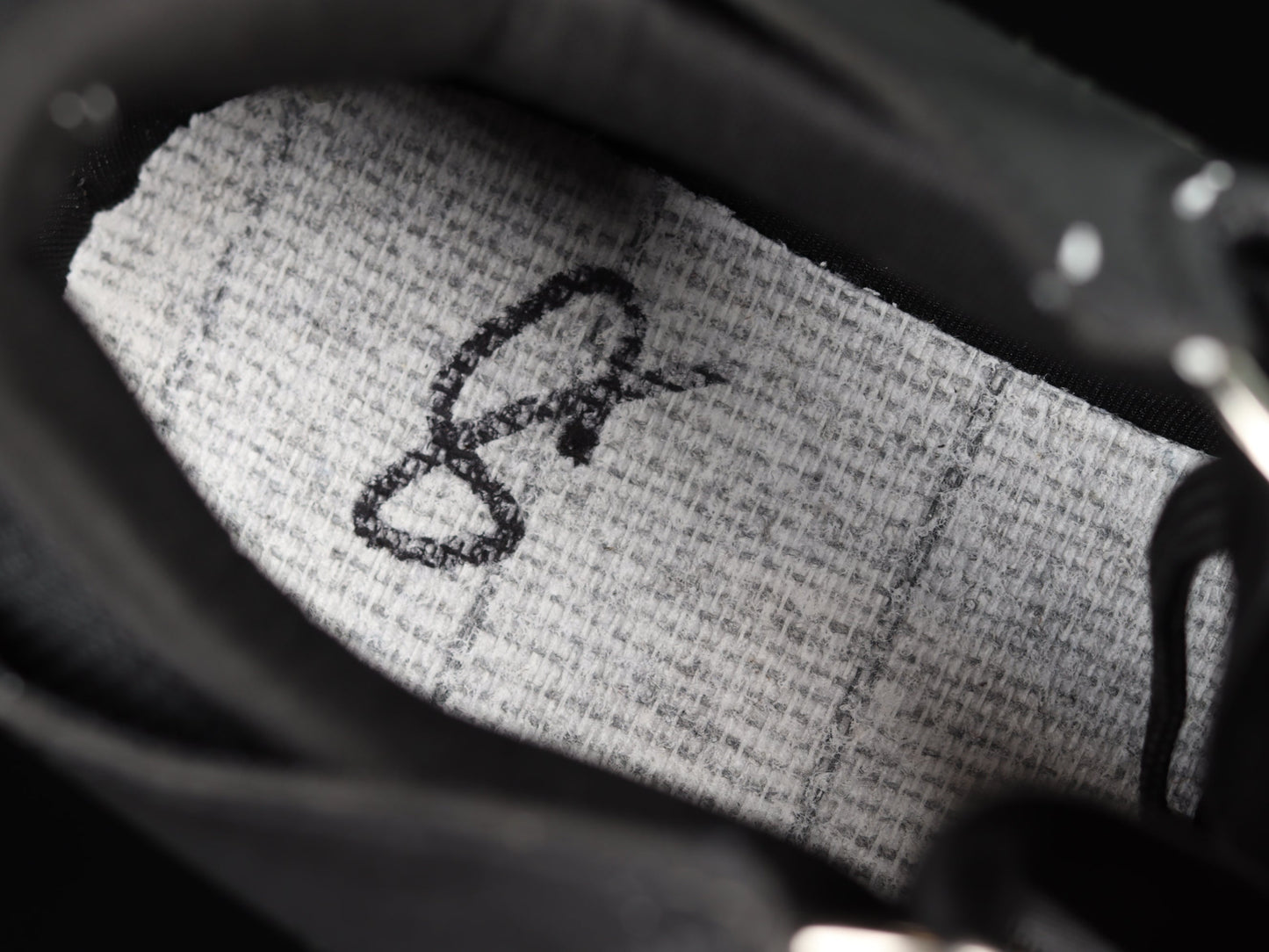 Lanvin Curb 'Paint Drip - Black'