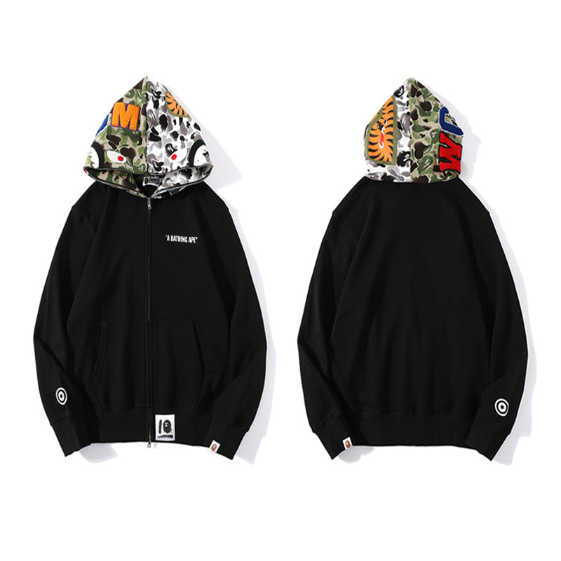 Bape hoodie WGM black