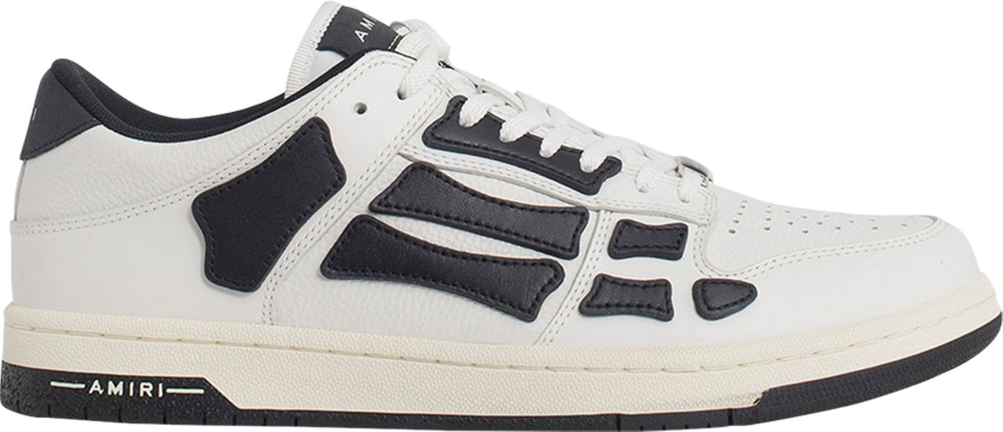 Amiri Skel Top Low 'White Black'