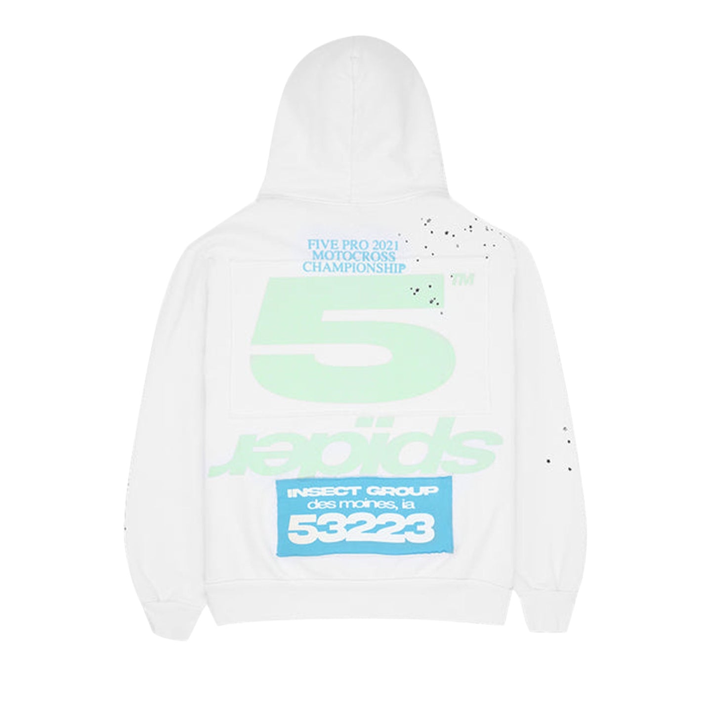 Sp5der Adult Hoodie 'Eggshell'