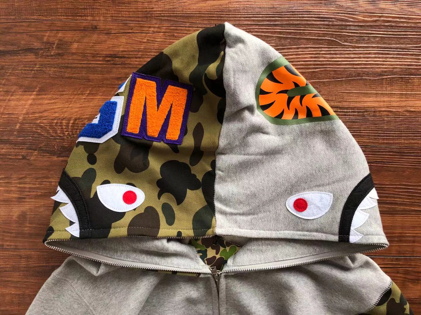 Bape hoodie full zip HY-282510-2