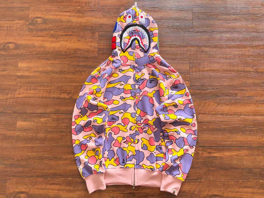 Bape hoodie full zip HY-2101809-1