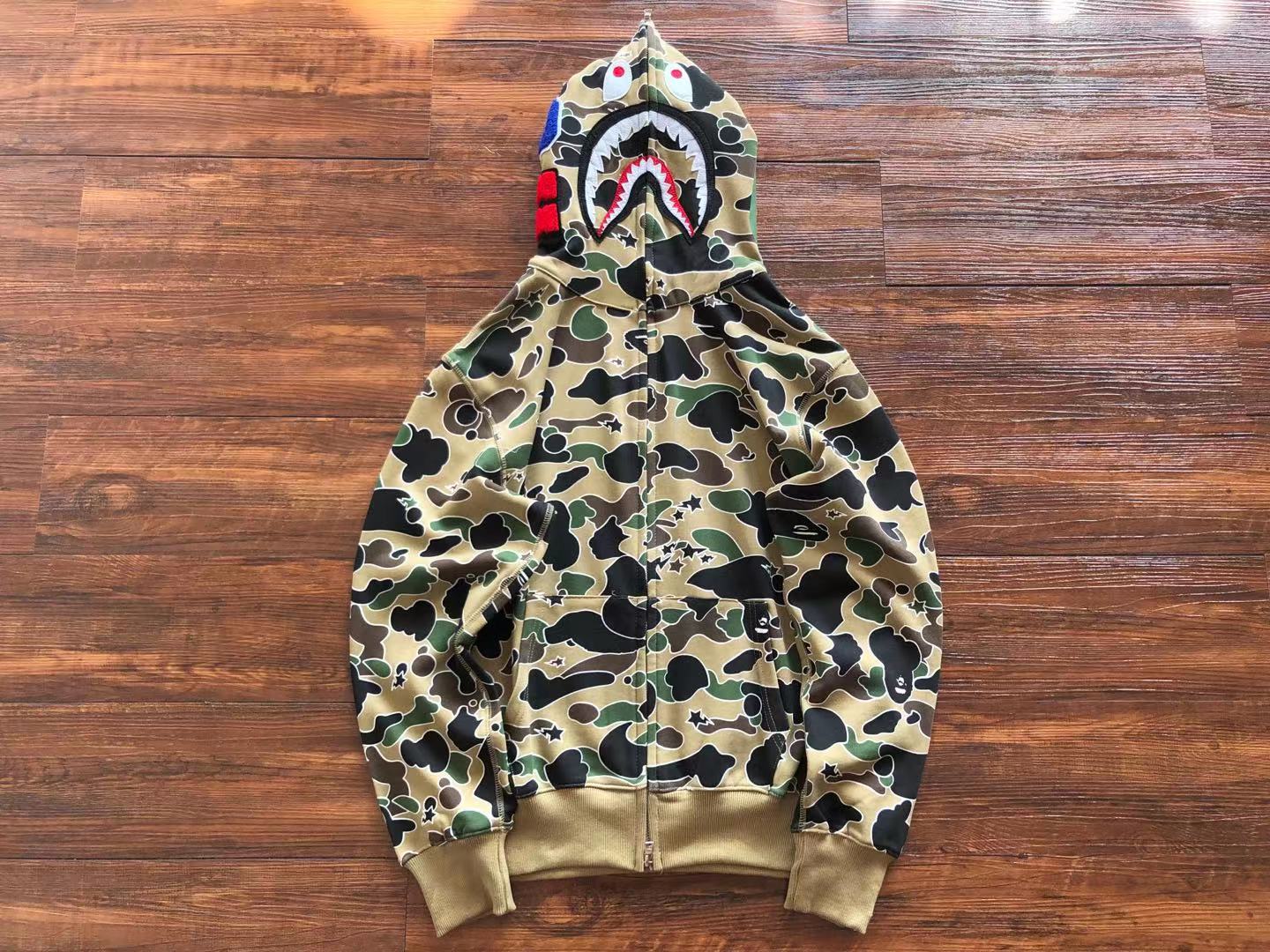 Bape hoodie full zip HY-2101824-1