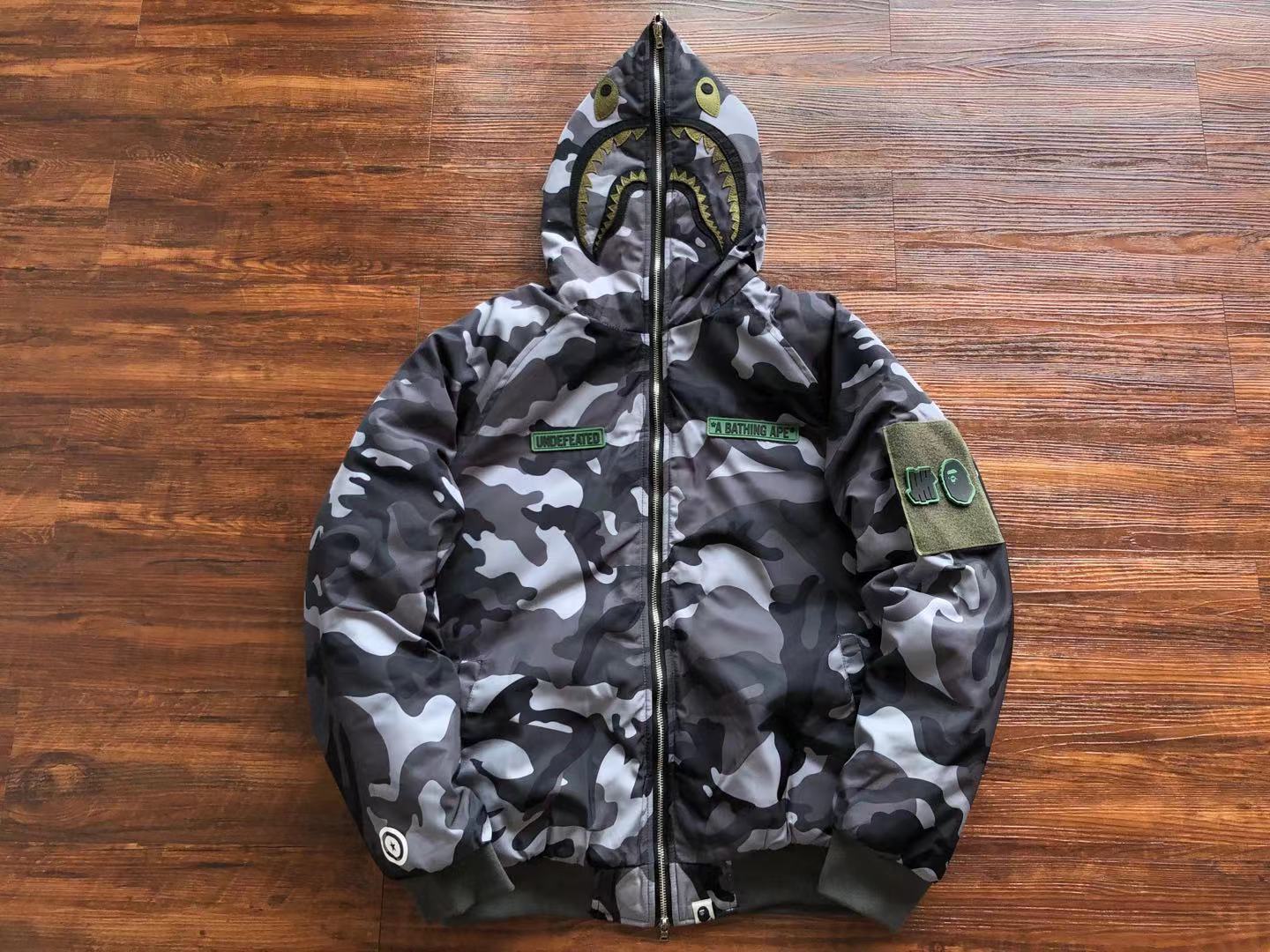 Bape hoodie full zip cotton-padded HY-2111812