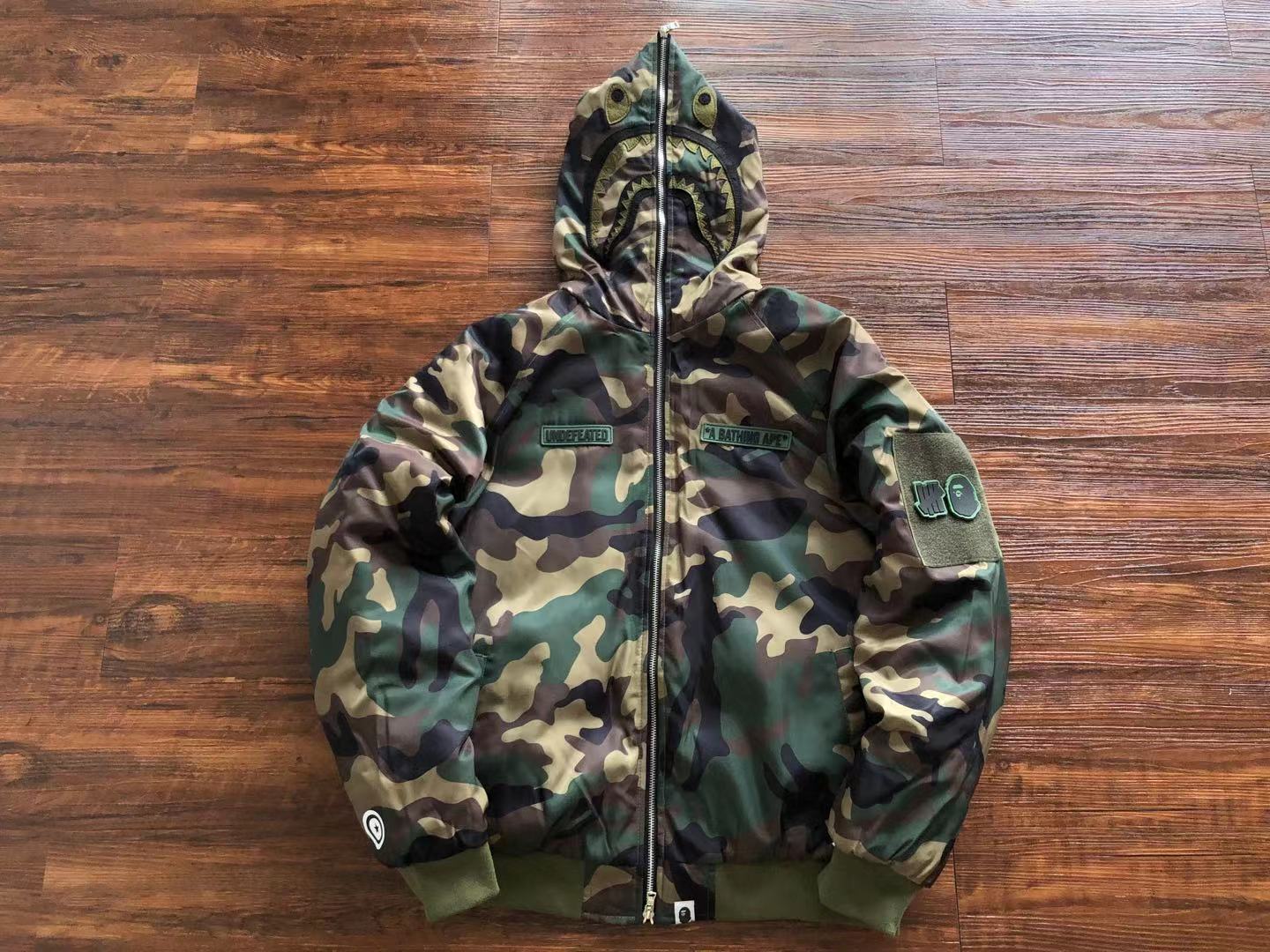 Bape hoodie full zip cotton-padded HY-2111812-1