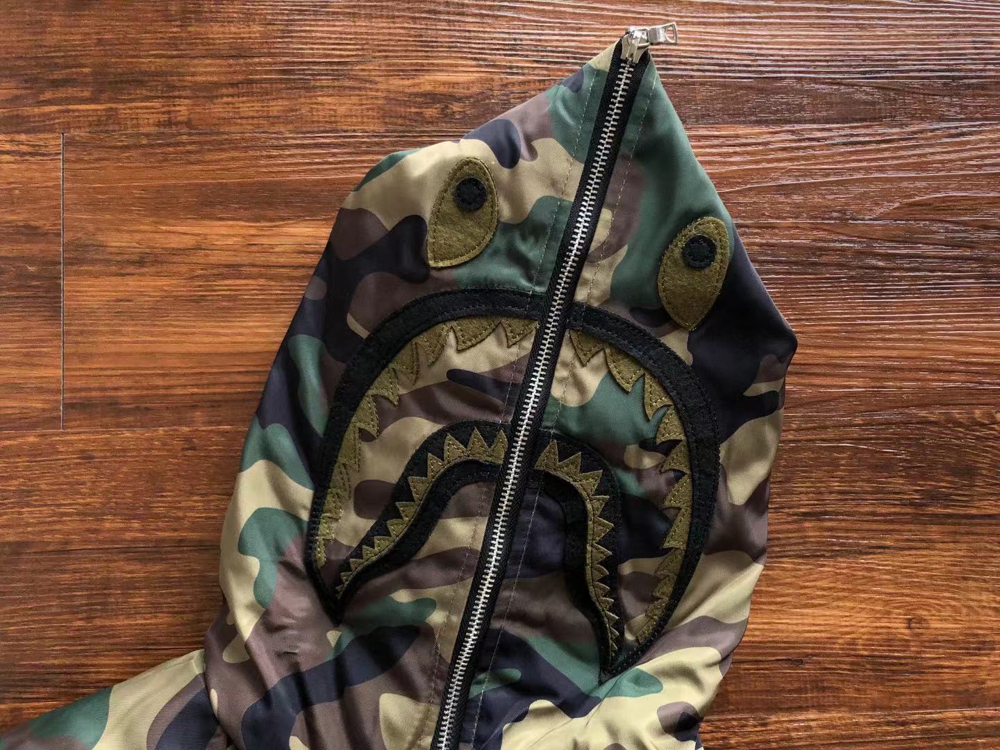 Bape hoodie full zip cotton-padded HY-2111812-1