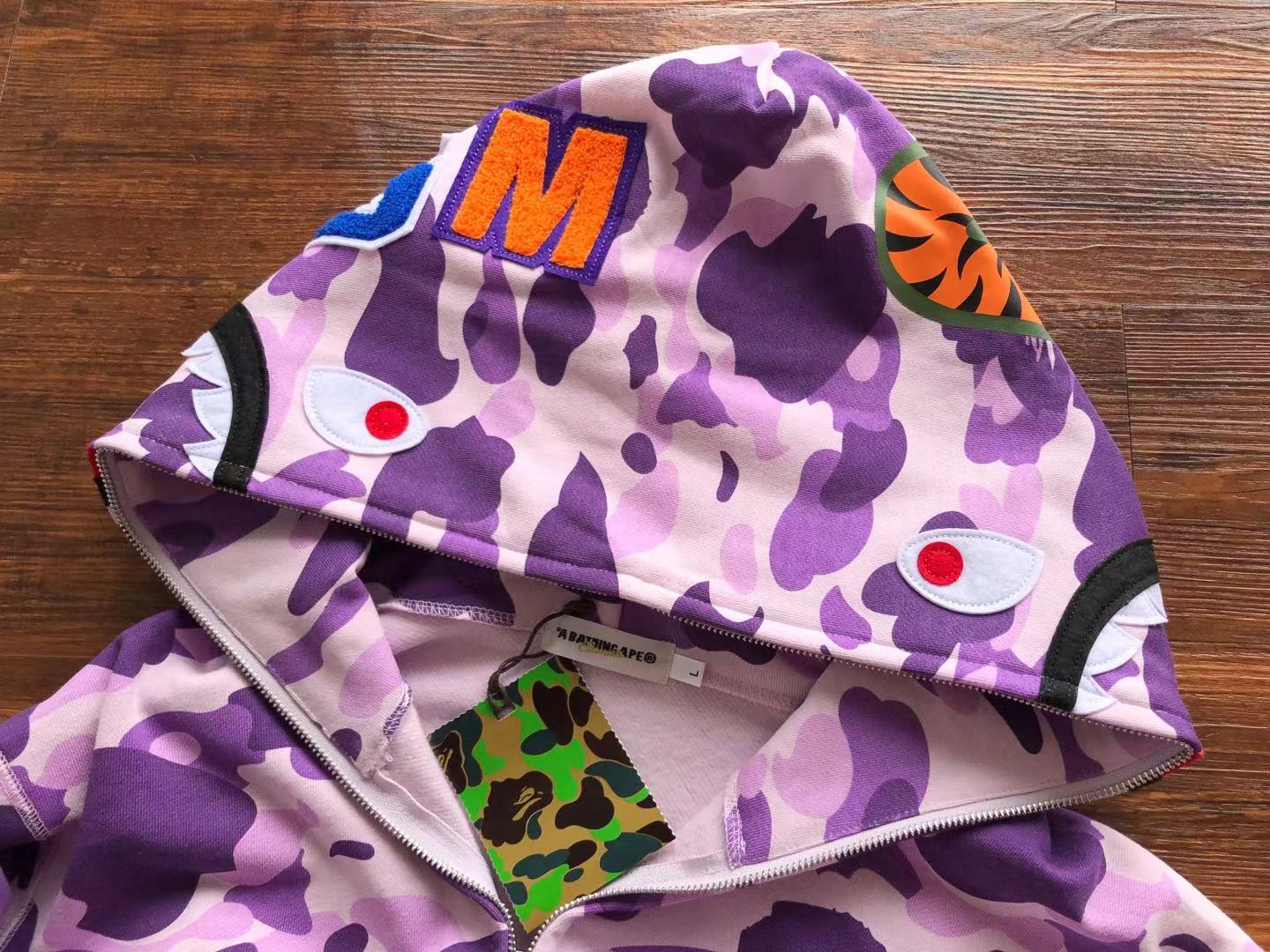 Bape hoodie full zip HY-451232