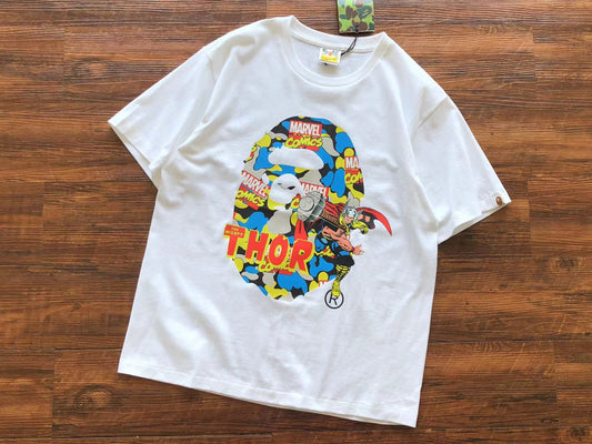 Bathing Ape Bape Tee Marvel Thor 210 Hk471983