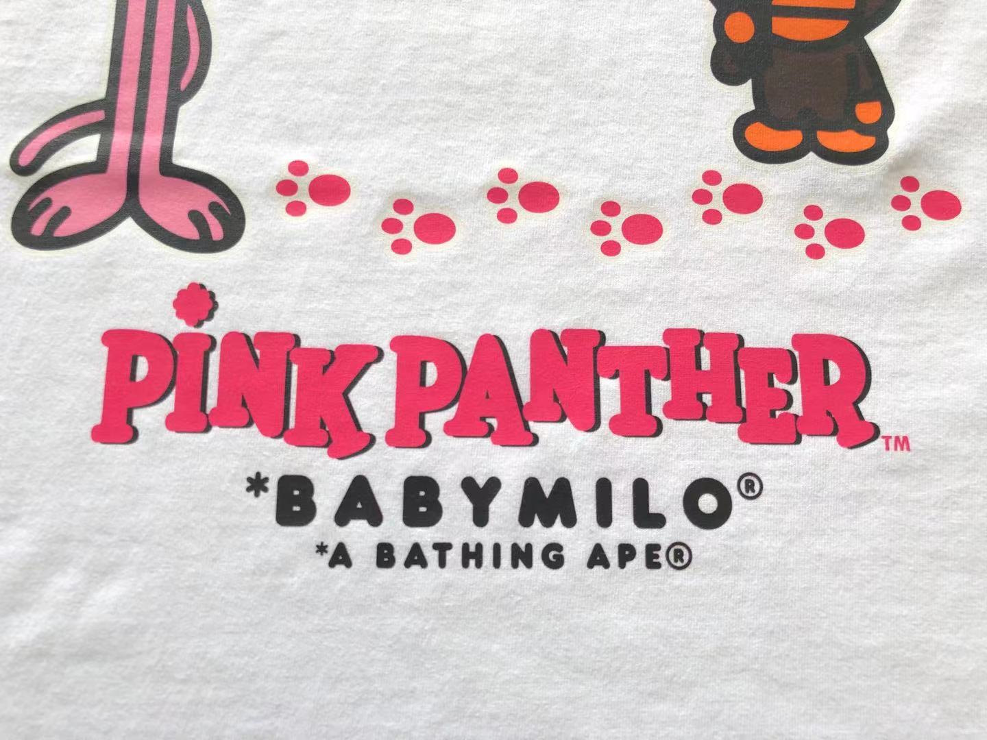 Bathing Ape Bape Tee pink panther 213 Hk472968