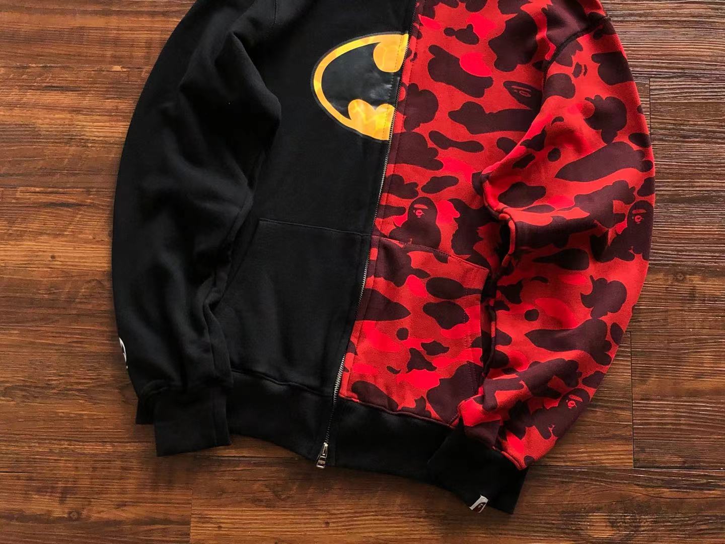 Bape hoodie full zip batman shark HY-480365-1