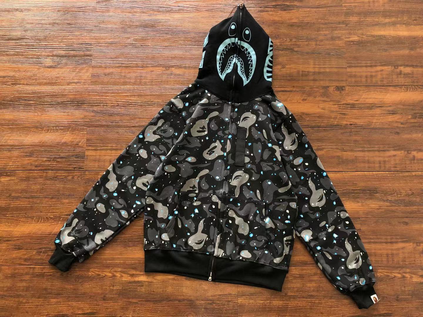 Bape hoodie full zip HY-480362-1