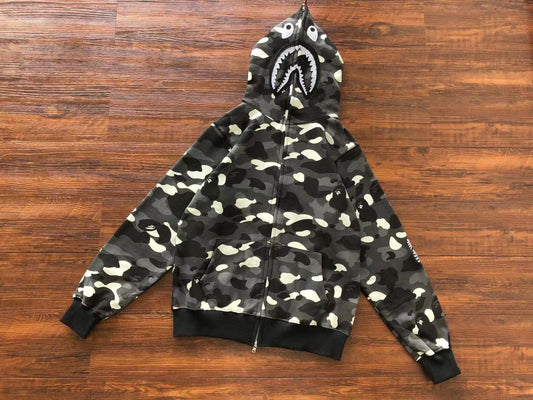 Bape hoodie full zip HY-480363-1