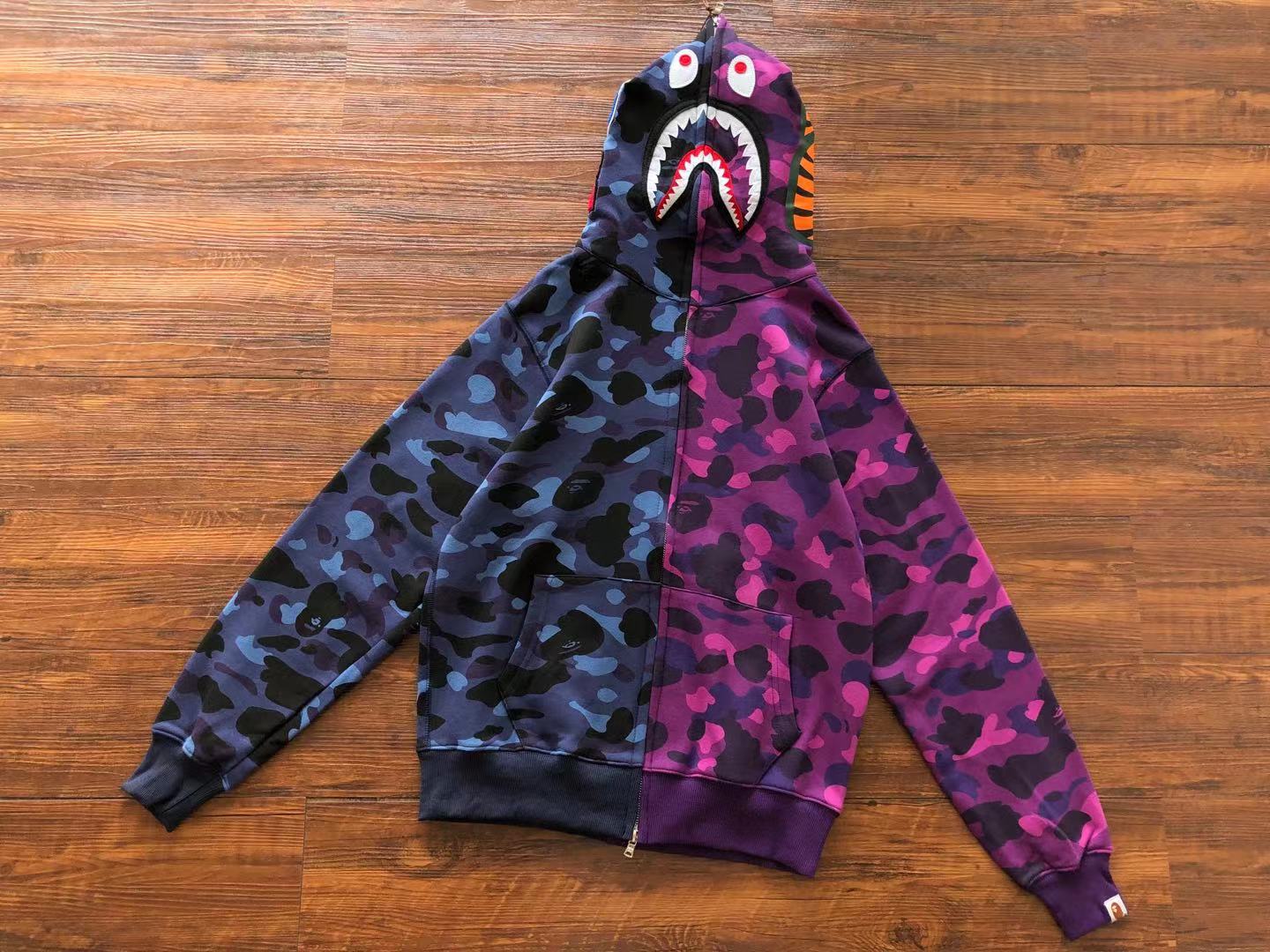 Bape hoodie full zip HY-480364-2