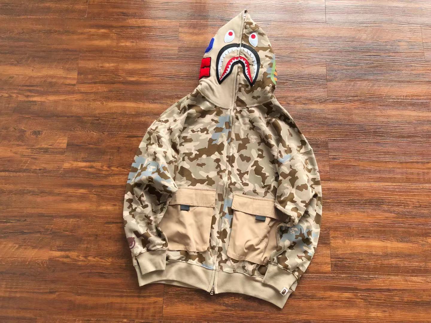 Bape hoodie full zip HY-480414